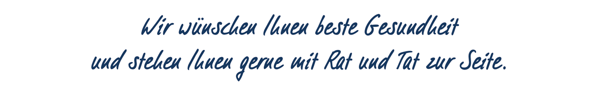 Beste Gesundheit während Corona